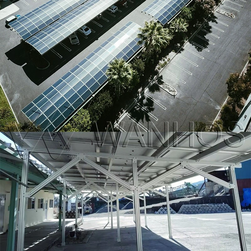 Photovoltaic Carport Real Scene Photovoltaic Carport Real Scene