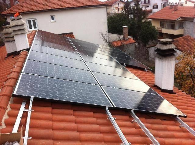 Acoperiș metalic de rafturi solare Mini Prifile