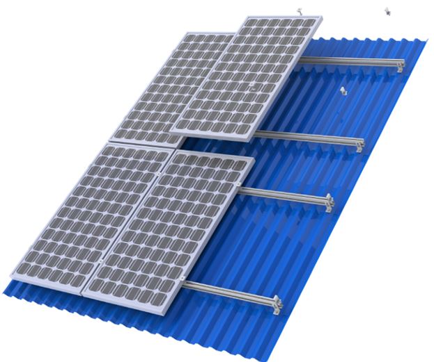 Sistemul de montare pe acoperiș solar
