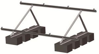 Suport de pliere cu triunghi solar din fabrică