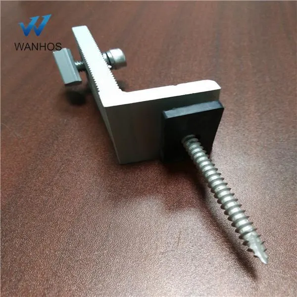 Wanhos L cârlig pentru picioare pentru suporturi solare acoperis