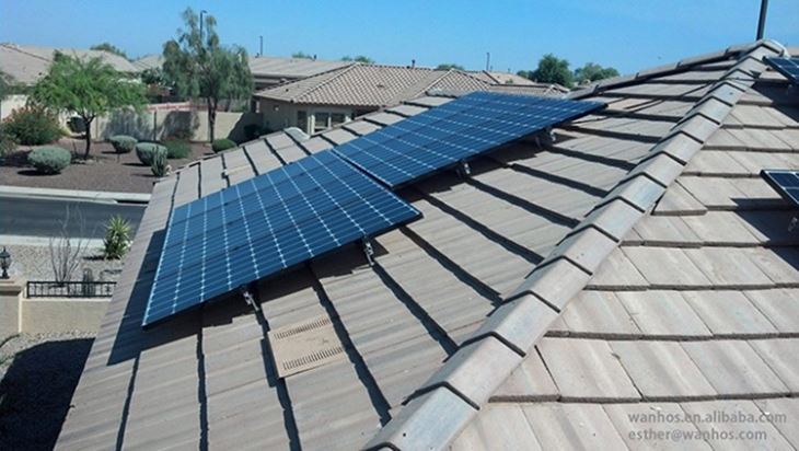 Acasă energie solară tigla acoperiș sistem