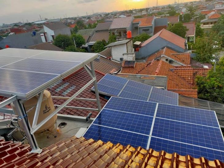 Home Solar Energy Tiles Roof Mounting System