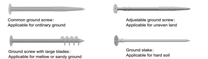 screw for ground