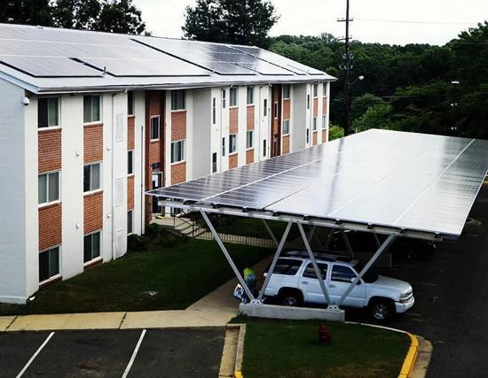 Residential Solar Carport Aluminum Structures