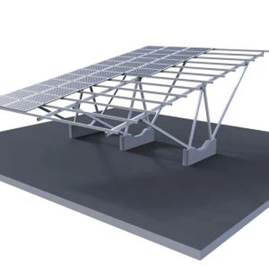Sistem de montare a carportului pentru energie solară