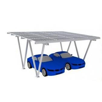 Modern Designs Solar Panel Carport With Aluminum Frame Installation Solar Carparking Racking Structure