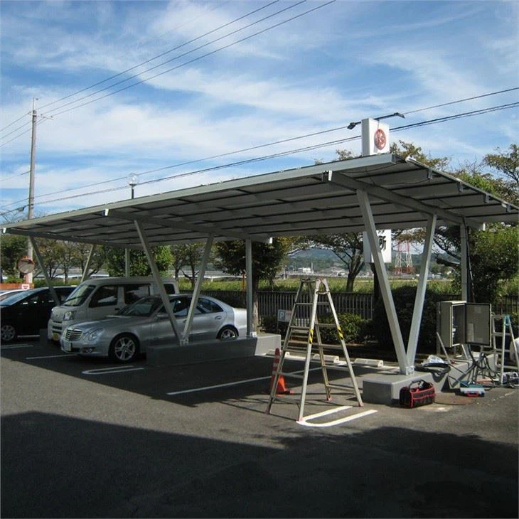 solar carports parking lots case