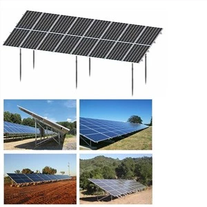 Instalarea panoului solar la sol